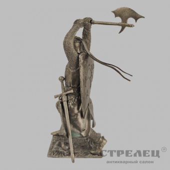 фото — оловянный солдатик «ричард львиное сердце, 1192 год». гк